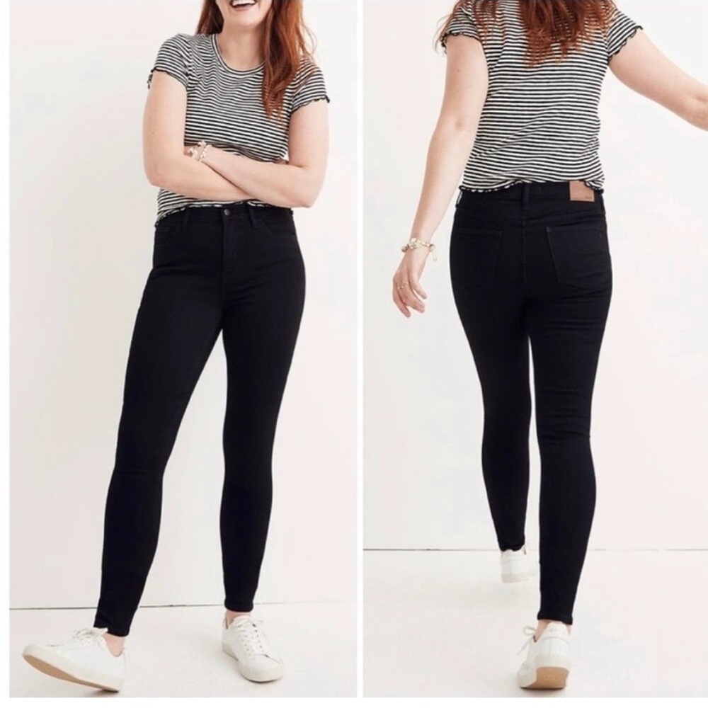 Madewell Roadtripper Black Skinny Jeans